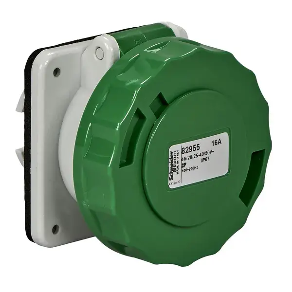 Schneider Electric - 82956 - MAKİNA PRİZİ CEE 3P 16A 24/48 AF IP67 - 1