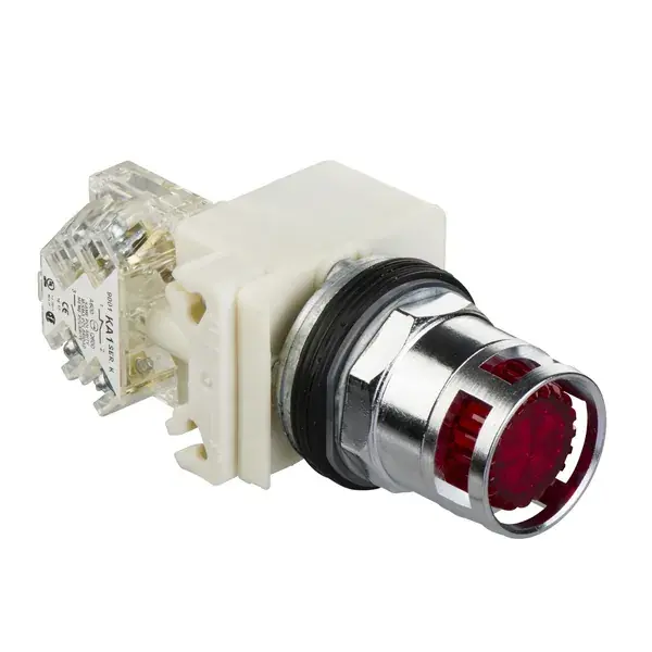 Schneider Electric - 9001K3L7RH13 - illum. p.b. red, 230v - 1