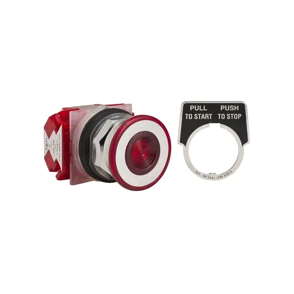 Schneider Electric - 9001KR9RH8 - 30mm pushbutton - 1