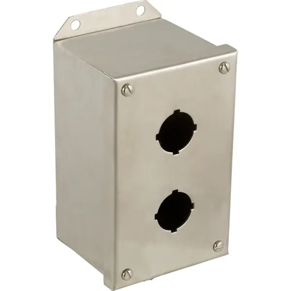 Schneider Electric - 9001KYSS2 - 30MM CONTROL STATION 2HOLE STAINLESS - 1