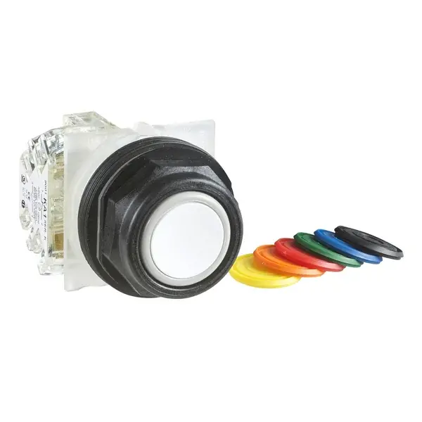Schneider Electric - 9001SKR1UH5 - 30mm pushbutton - 1