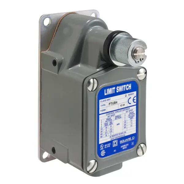 Schneider Electric - 9007FTUB4M12 - LIMIT SWITCH 600VAC 12AMP T FT - 1
