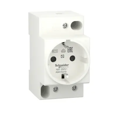 Schneider Electric - A9A15310 - MODULAR SOCKET 16A UE 250V 2P T - 1