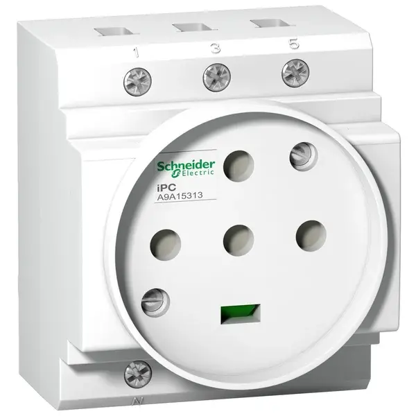 Schneider Electric - A9A15313 - socket 20a3p n t 400v - 1