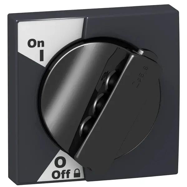 Schneider Electric - A9A27005 - ACTI9 ROTARY HANDLE BLACK IC60 IID - 1