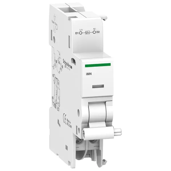 Schneider Electric - A9A27108 - ACTI9 IMN 24VAC / 24VDC UNDERVOLTAGE REL - 1