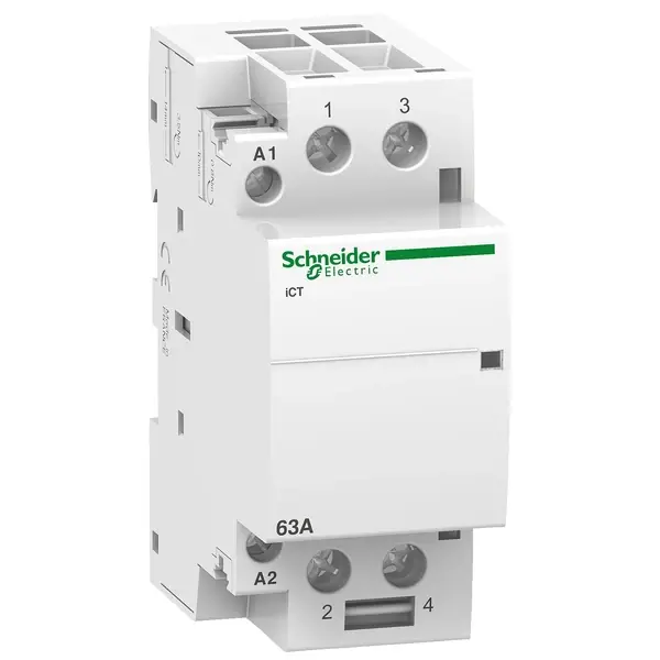Schneider Electric - A9C20862 - iCT 63A 2NO 230-240 VAC - 1