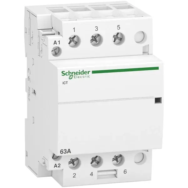 Schneider Electric - A9C20863 - iCT 63A 3NO 220-240 VAC - 1
