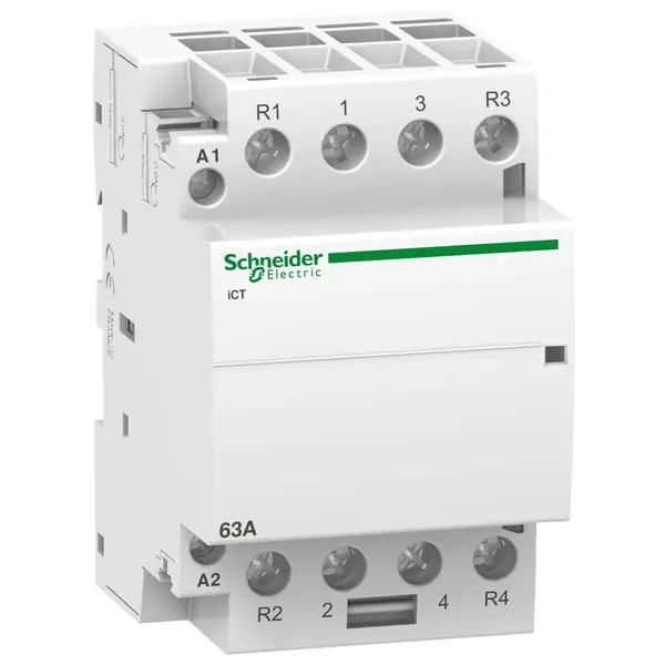 Schneider Electric - A9C20868 - iCT 63A 2NO+2NC 220-240 VAC - 1