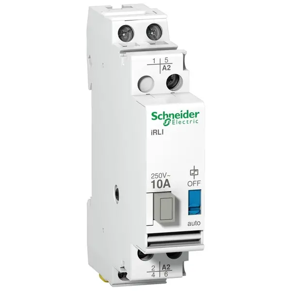Schneider Electric - A9E15535 - CHANGEOVER RELAY IRLI 10A 2P UC 230V-240 - 1