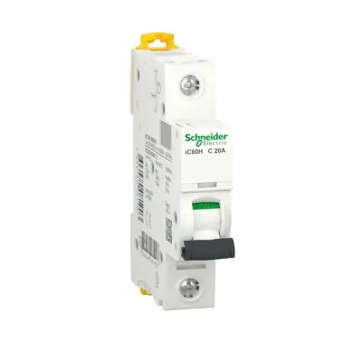 Schneider Electric - A9F84120 - iC60H 1P 20A C - 1
