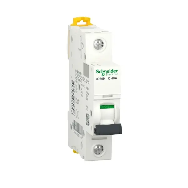 Schneider Electric - A9F84140 - iC60H 1P 40A C - 1