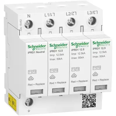 Schneider Electric - A9L16482 - Acti9 iPRD1 12.5r 3PN 350V SPD - 1