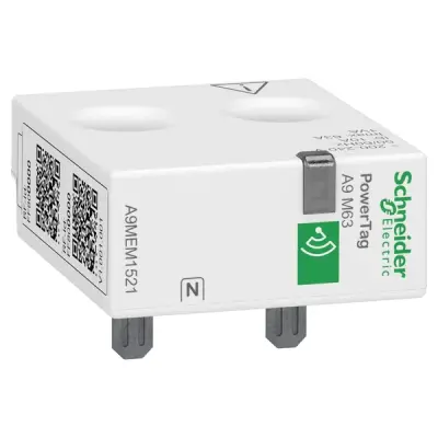 Schneider Electric - A9MEM1521 - ACTI9 IEM1521 1PN UP MAX 63A ENERGY METE - 1