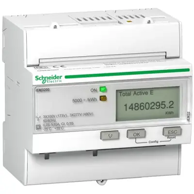 Schneider Electric - A9MEM3200 - TRIPHASE KWH METER CT - 1