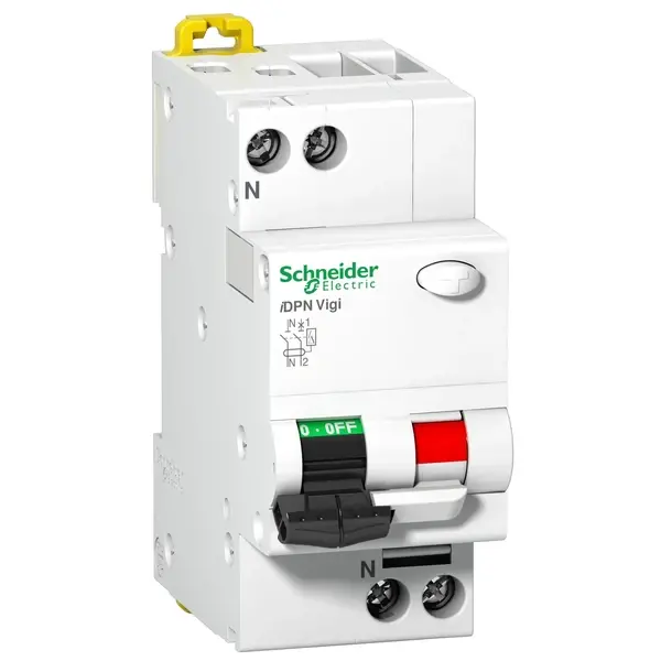 Schneider Electric - A9N21617 - IDPN VIGI 1PPN 20A C 4500A 30MA AC - 1