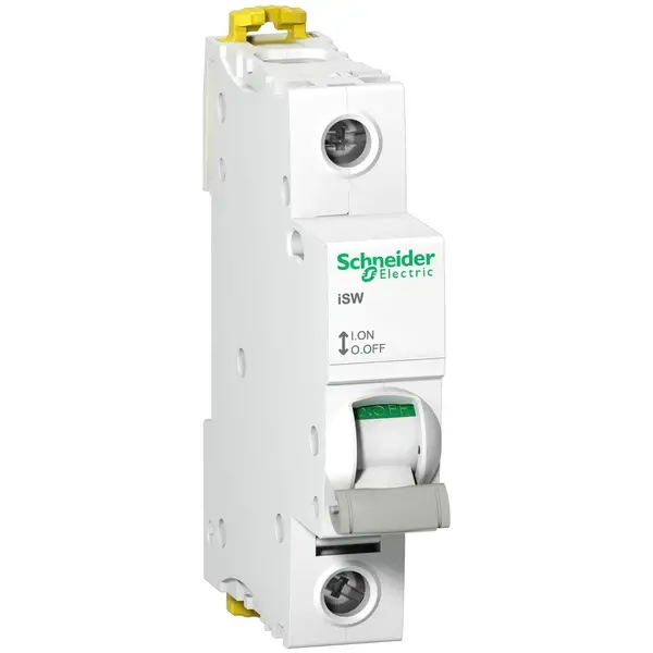 Schneider Electric - A9S65163 - ACTI9 ISW SWITCH 1P 63A 250VAC - 1