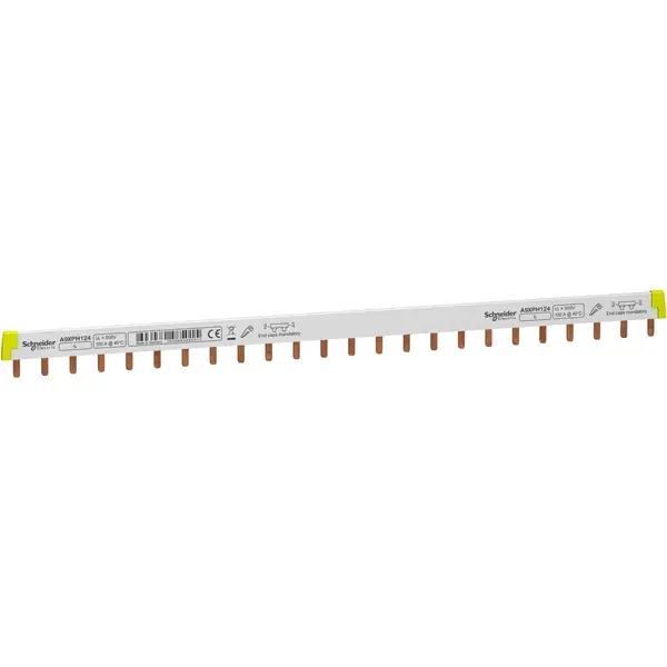 Schneider Electric - A9XPH124 - Comb busbar 1P 100A 24Mod. - 1