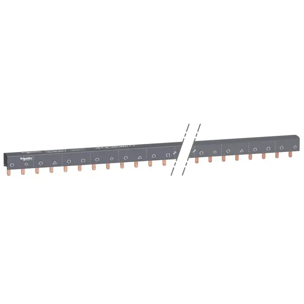 Schneider Electric - A9XPH557 - COMB BUSBAR 4P REPART. 100A 57MOD. - 1