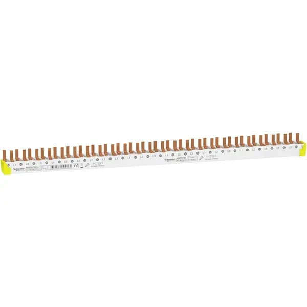 Schneider Electric - A9XPH724 - ACTI 9 COMB BUSBAR BOTTOM 3PN 24 MODULES - 1