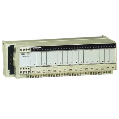 Schneider Electric - ABE7P16T334 - BASE FOR EM/SS RELS FUSE - 1