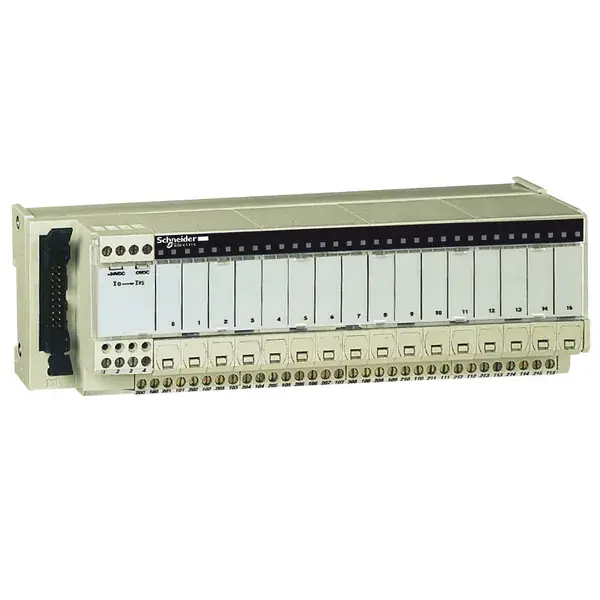 Schneider Electric - ABE7P16T334 - BASE FOR EM/SS RELS FUSE - 1
