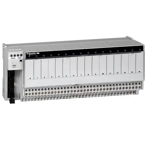 Schneider Electric - ABE7R16T210 - EM PLUG-IN RELS BASE 1N/O - 1