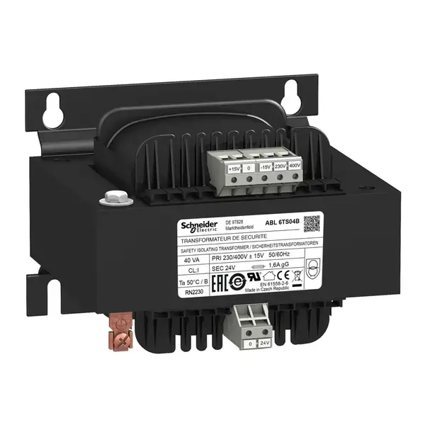 Schneider Electric - ABL6TS04B - TRF 230-400/24V 40VA - 1