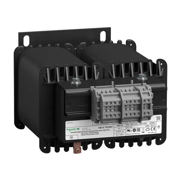 Schneider Electric - ABL6TS250U - TRF 230-400/230V 2.5KVA - 1