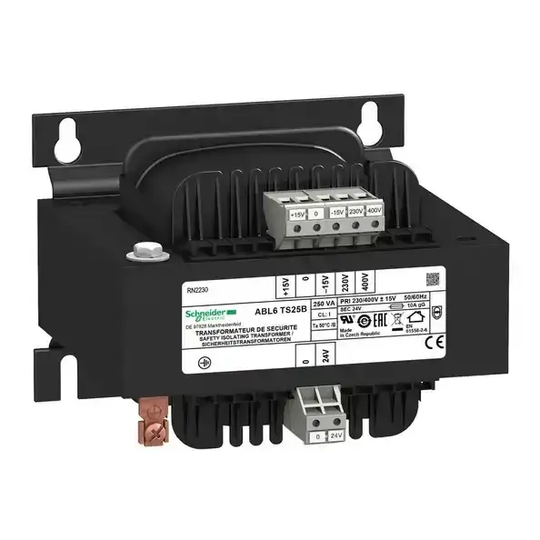 Schneider Electric - ABL6TS25B - TRF 230-400/24V 250VA - 1