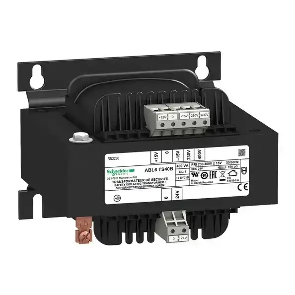 Schneider Electric - ABL6TS40B - TRF 230-400/24V 400VA - 1