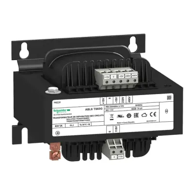 Schneider Electric - ABL6TS63G - TRF 230-400/115V 630VA - 1