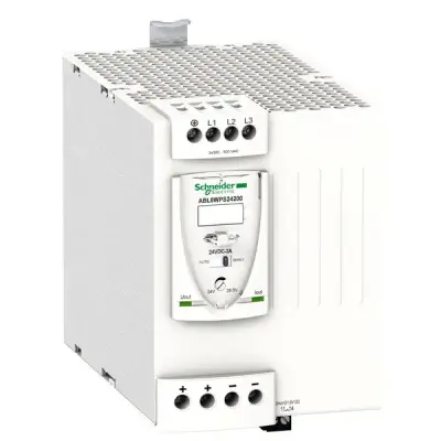 Schneider Electric - ABL8WPS24200 - Universal 3 phases Power Supply 24V 20A - 1