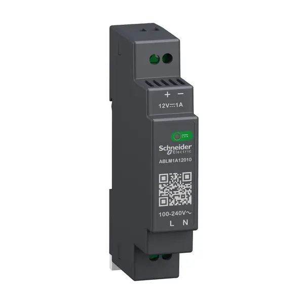 Schneider Electric - ABLM1A12010 - POWER SUPPLY 12V 1A MODULAR - 1