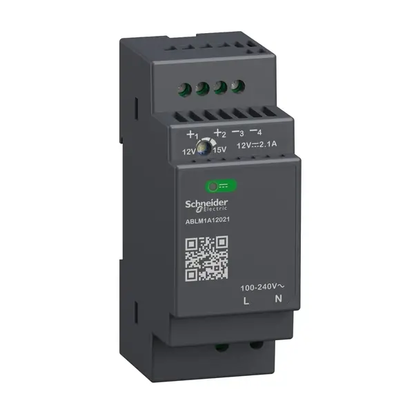 Schneider Electric - ABLM1A12021 - POWER SUPPLY 12V 2.1A MODULAR - 1