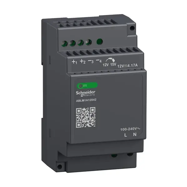 Schneider Electric - ABLM1A12042 - POWER SUPPLY 12V 4.2A MODULAR - 1