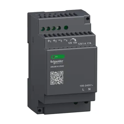 Schneider Electric - ABLM1A12042 - POWER SUPPLY 12V 4.2A MODULAR - 1