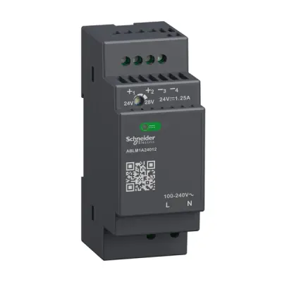 Schneider Electric - ABLM1A24012 - POWER SUPPLY 24V 1.2A MODULAR - 1