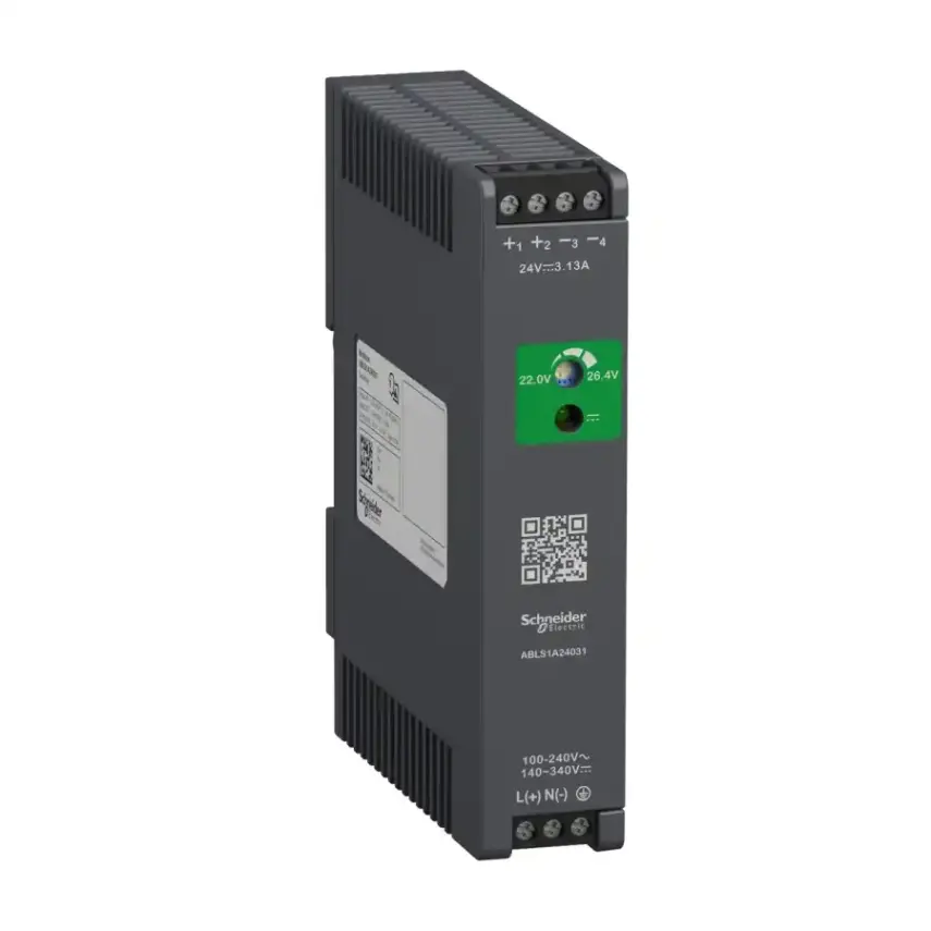 Schneider Electric - ABLS1A24031 - IN: 100-240VAC&140-340VDC, OUT: 24VDC 3A - 1