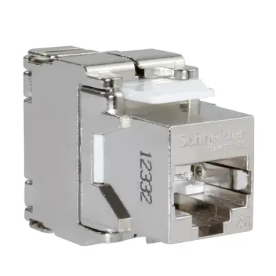 Schneider Electric - ACTRJSM5ENSS - Actassi Cu Cat5e FTP keystone - priz - 1