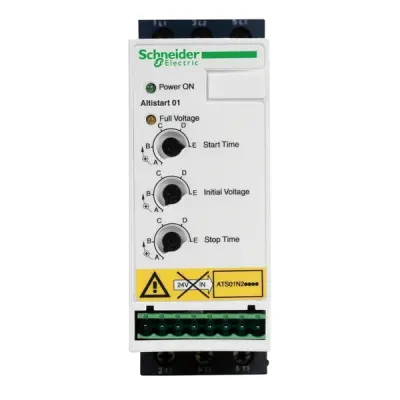 Schneider Electric - ATS01N206QN - ATS01-1,5/2,2kW-soft start/stop unit - 1