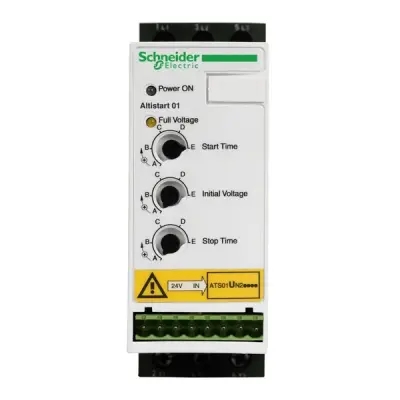 Schneider Electric - ATSU01N212LT - SOFT-START STOP 12A 200 480V - 1