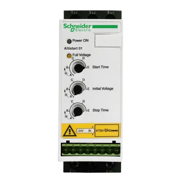 Schneider Electric - ATSU01N212LT - SOFT-START STOP 12A 200 480V - 1