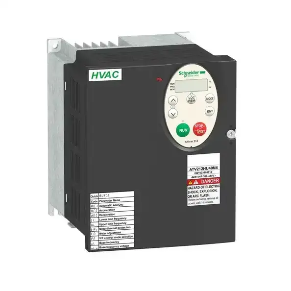 Schneider Electric - ATV212HU40N4 - ATV212 -4 kW-400V 3phas - 1