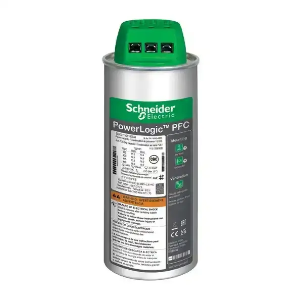 Schneider Electric - BLRCH377A452B52 - CAPACITOR CAN HDY 37.7/45.2KVAR 525V - 1