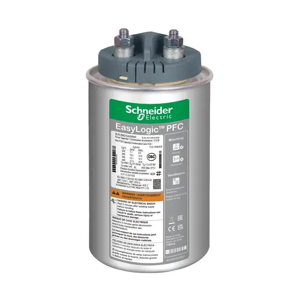 Schneider Electric - BLRCS339A407B48 - CAPACITOR CAN SDY 33.9/40.7KVAR 480V - 1