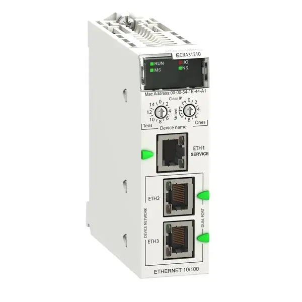 Schneider Electric - BMECRA31210 - X80 EIO Drop adapter with Eth Bkp - 1
