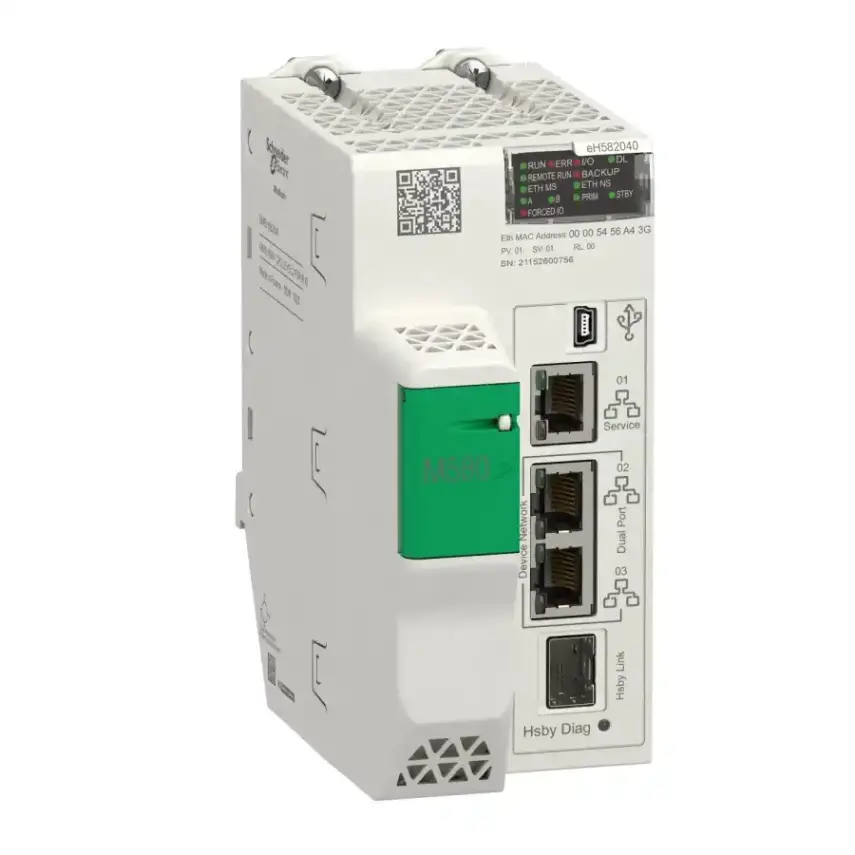 Schneider Electric - BMEH582040 - M580 HSBY CPU LEVEL 2 FOR R IO - 1