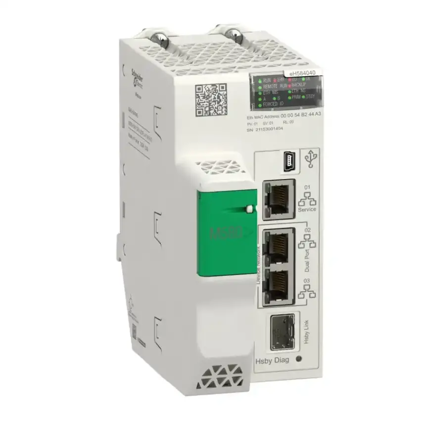 Schneider Electric - BMEH584040 - M580 HSBY CPU LEVEL 4 FOR R IO - 1