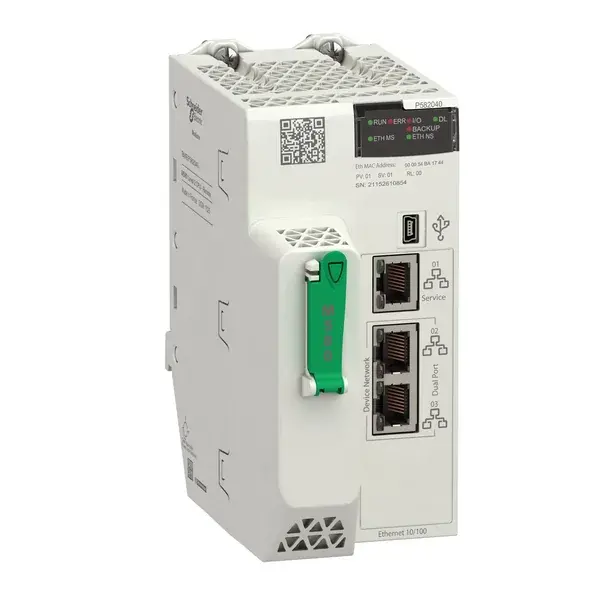 Schneider Electric - BMEP582040H - M580 CPU level 20 - DIO & RIO hardened - 1